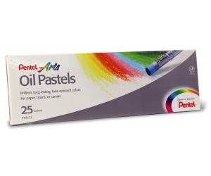Image of PENTEL OIL PASTELS 25 COLORS