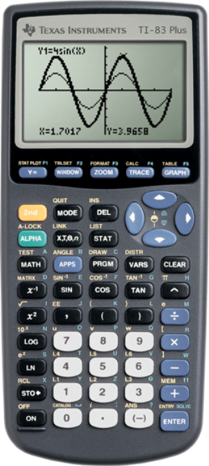 Image of TI83 PLUS GRAPHINING CALCULATOR